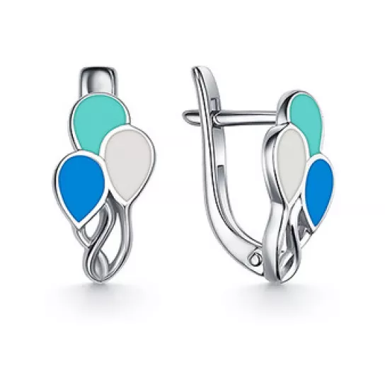 Серьги из серебра