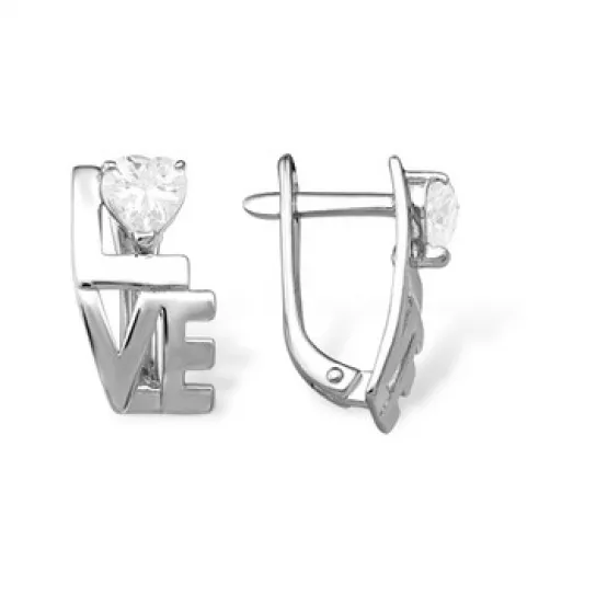 Серьги из серебра