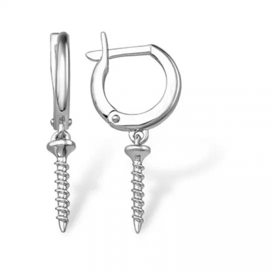 Серьги из серебра