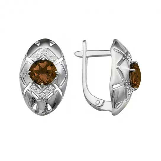 Серьги из серебра