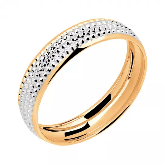 Кольцо обручальное из золота