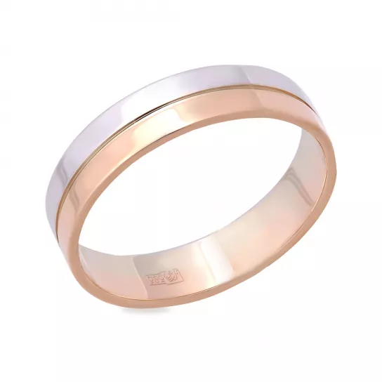 Кольцо обручальное из золота