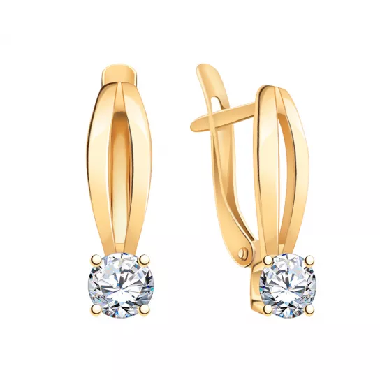 Серьги из золота