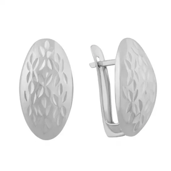 Серьги из серебра