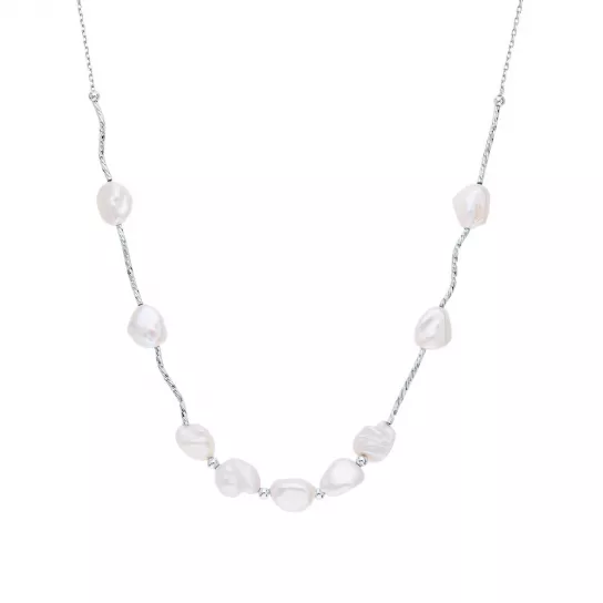 Колье из серебра
