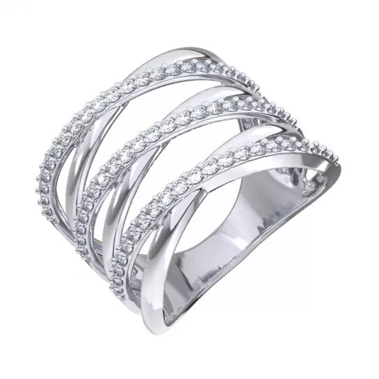 Кольцо из серебра