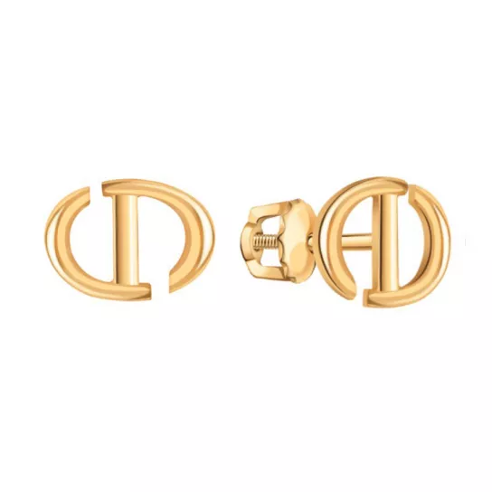 Пусеты из золота