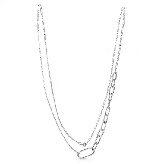 Колье из серебра