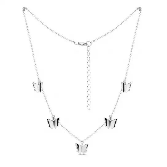 Колье из серебра