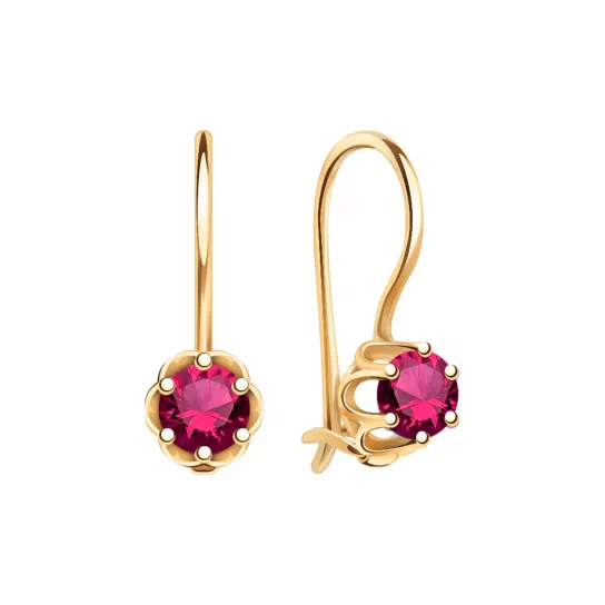 Серьги из золота