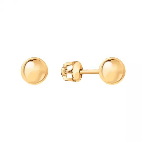 Серьги из золота