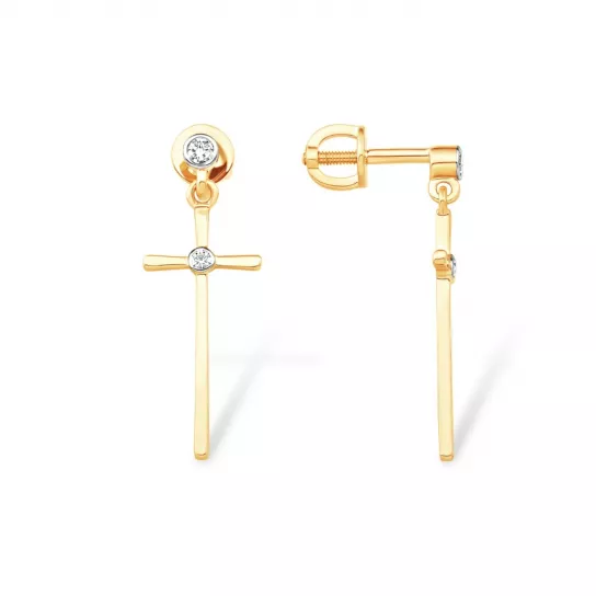 Серьги из золота