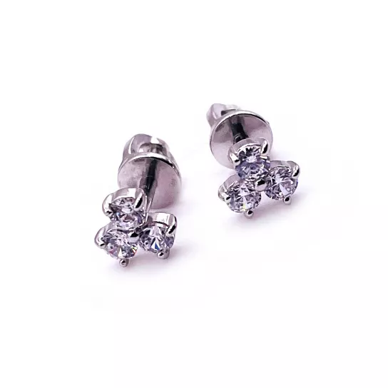 Серьги из серебра