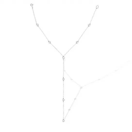 Колье из серебра