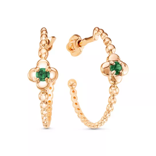 Пусеты из золота