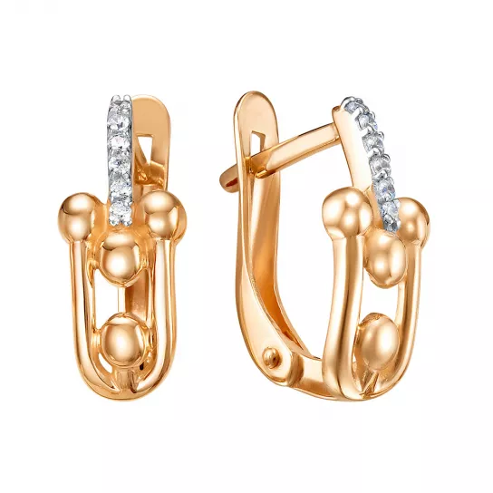 Серьги из золота