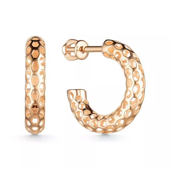 Пусеты из золота