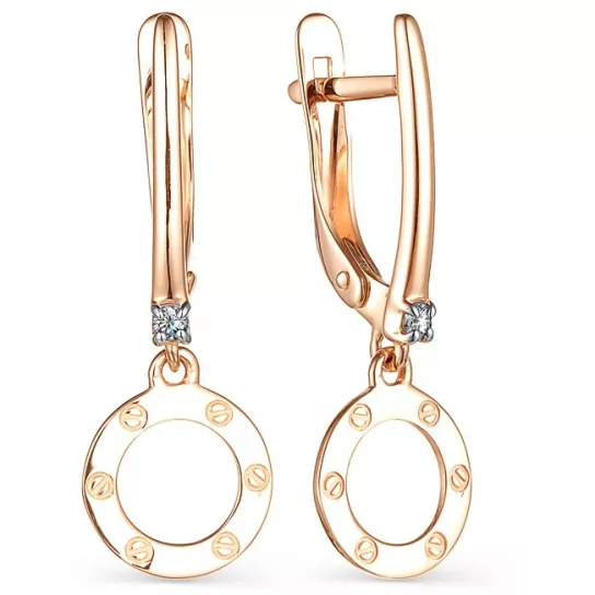 Серьги из золота