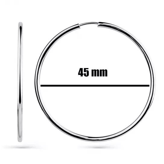 Серьги-конго из золота