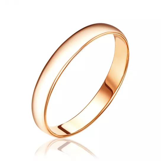 Кольцо обручальное из золота