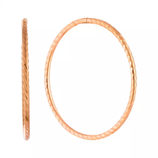 Серьги-конго из золота