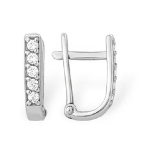 Серьги из серебра