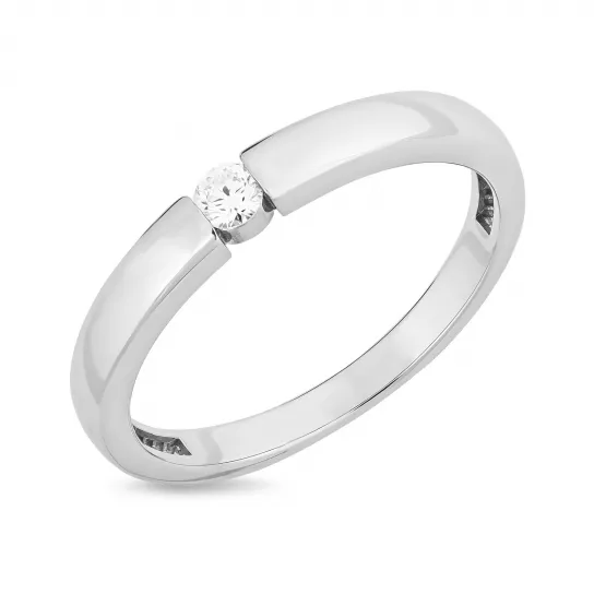 Кольцо с бриллиантами из золота